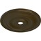 Ekena Millwork Jefferson Ceiling Medallion (Fits Canopies up to 5"), 26 1/2"OD x 3 5/8"ID x 1 1/2"P, Brass CM26JEBRS - alternate 3